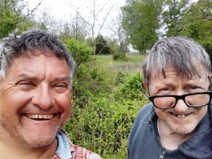 Brush clearing with Father-in-Law, April 2018, Nature's Guy