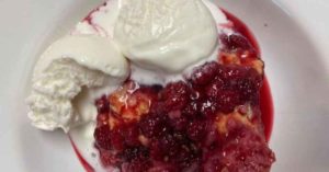 Wild Blackberry Cobbler